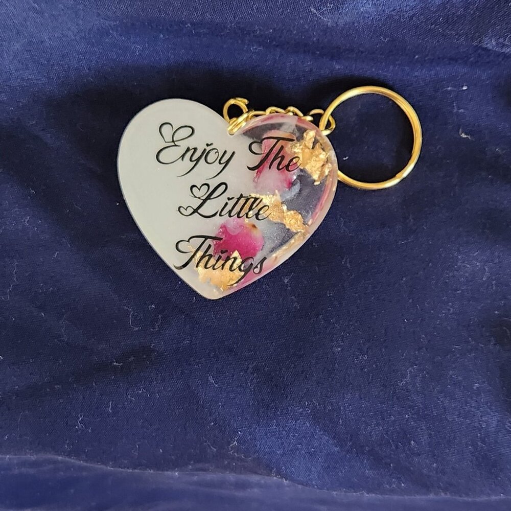 Enjoy The Little Things Keychains - Picture 3 of 4
